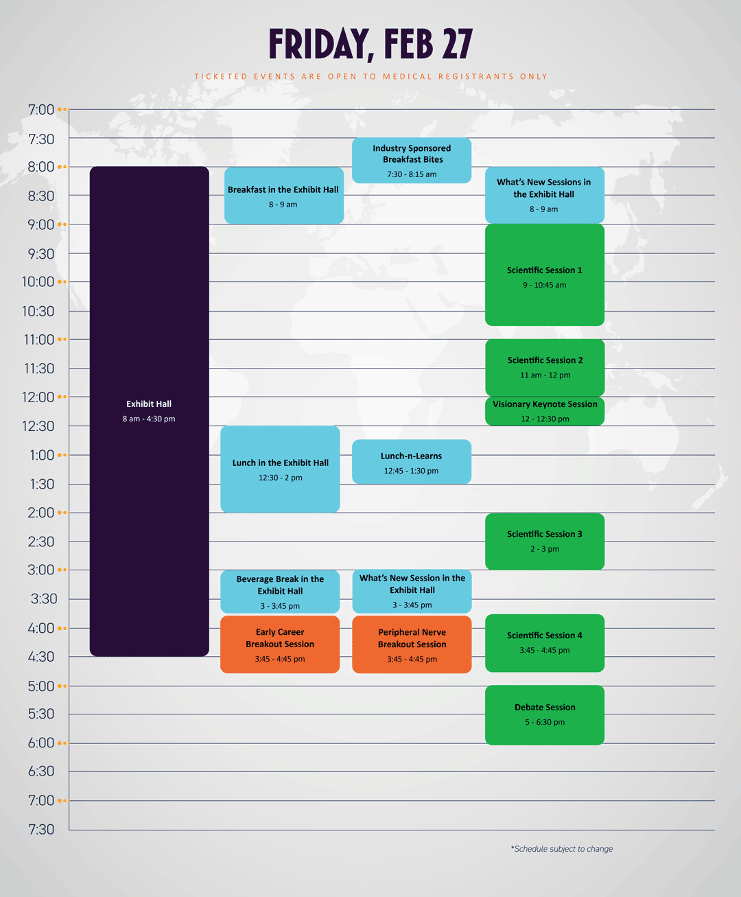 Spine 2026 Schedule at a Glance Friday web ready