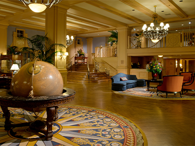 Yacht Club lobby